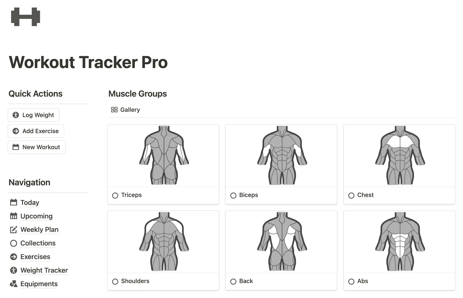 Workout Tracker Pro preview